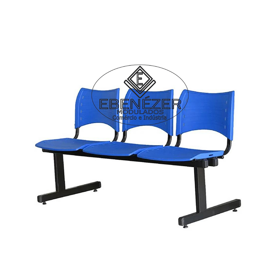 Longarina 2,3 ,4 lugares plástica ISO