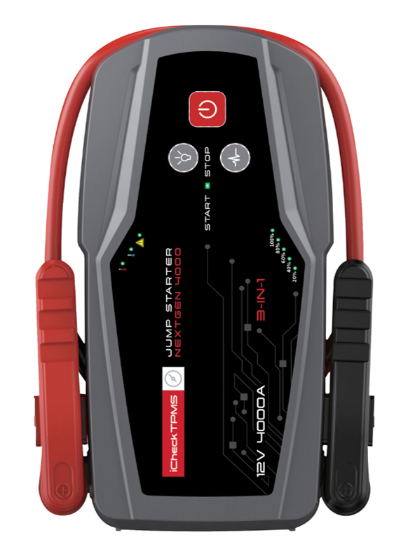 Thumbnail: iCheckTPMS Portable Jump Starter