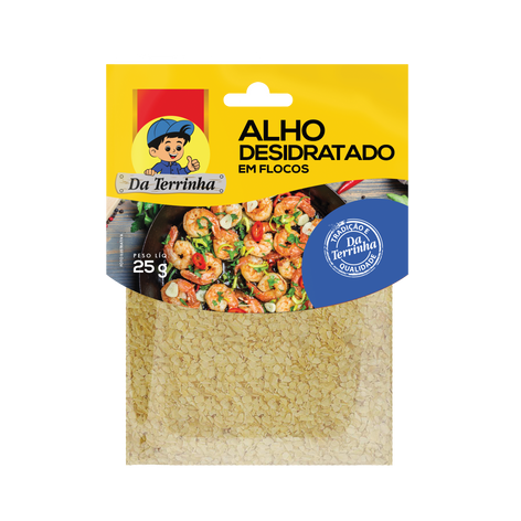 Alho Desidratado em Flocos 25g