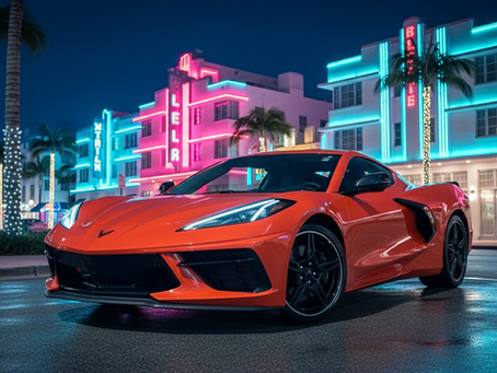 Renting a Corvette C8 in Miami: What to Expect