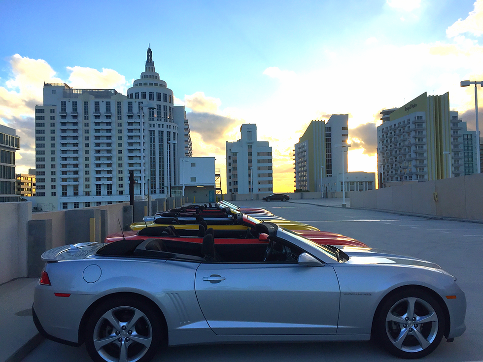 Corporate Convertible Convoys – Group Adventures by Miami Convertibles