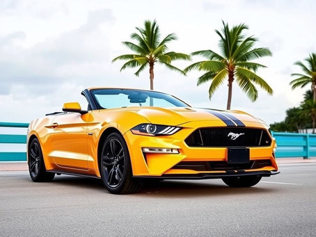 rent a convertible in Miami