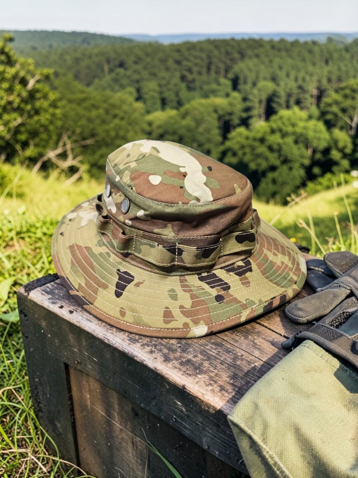 USGI Style Boonie Hat OCP Scorpion