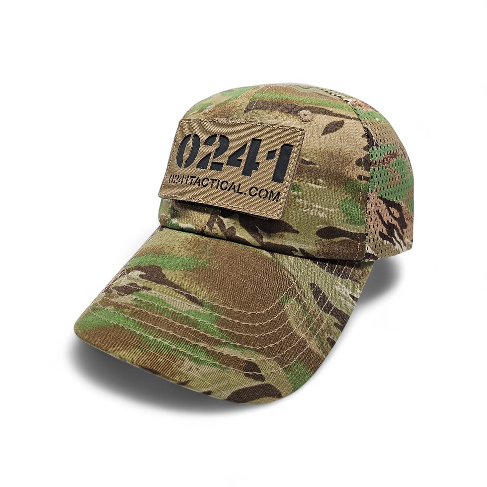 Thumbnail: Mesh Contractor Cap All-Terrain Tigerstripe 