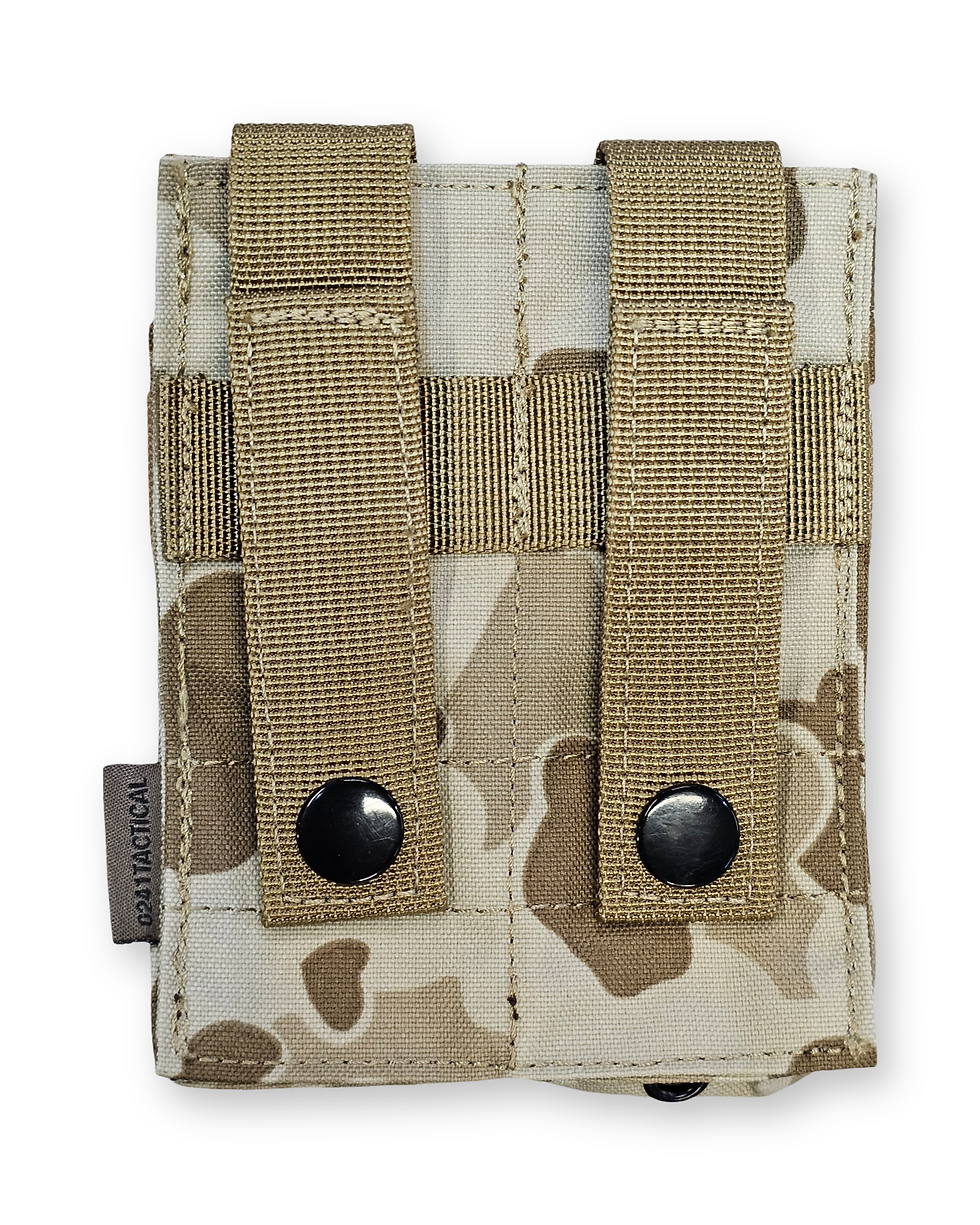 Thumbnail: Pistol Magazine Pouch, MOLLE P1942 Frogskin Brown 