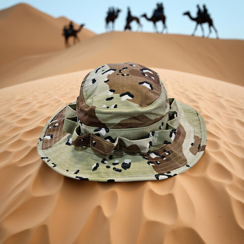 USGI Style Boonie Hat Chocolate Chip Desert 0241Tactical - Main Image