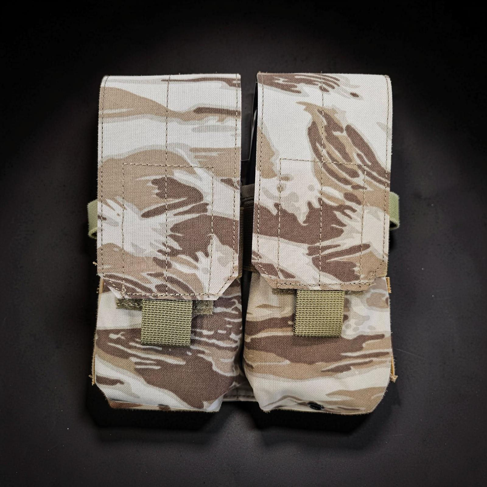 CT 4 x AR Magazine Pouch MARPAT Tigerstripe Desert
