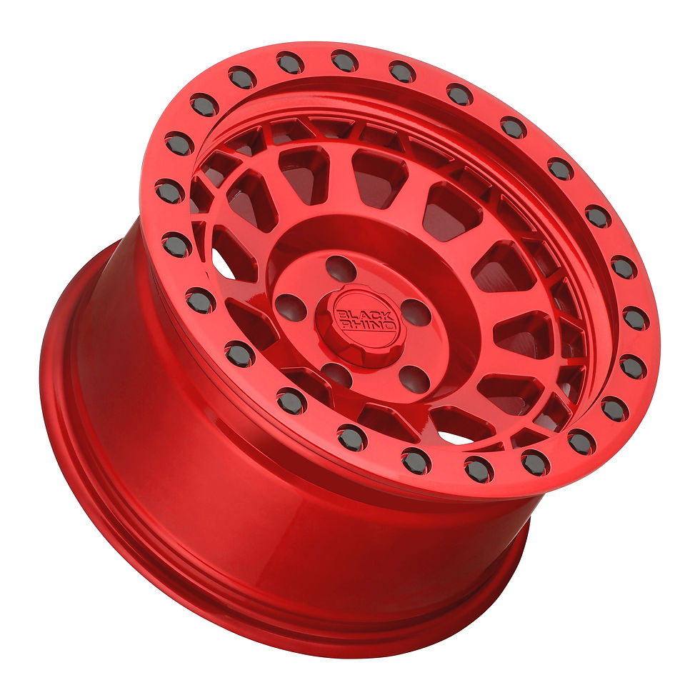 Thumbnail: Primm - Candy Red w/ Black Bolts