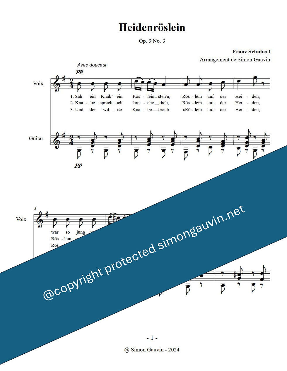 Thumbnail: Franz Schubert - Heidenröslein