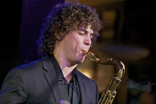 Landen Vieira Performing Jazz Musician