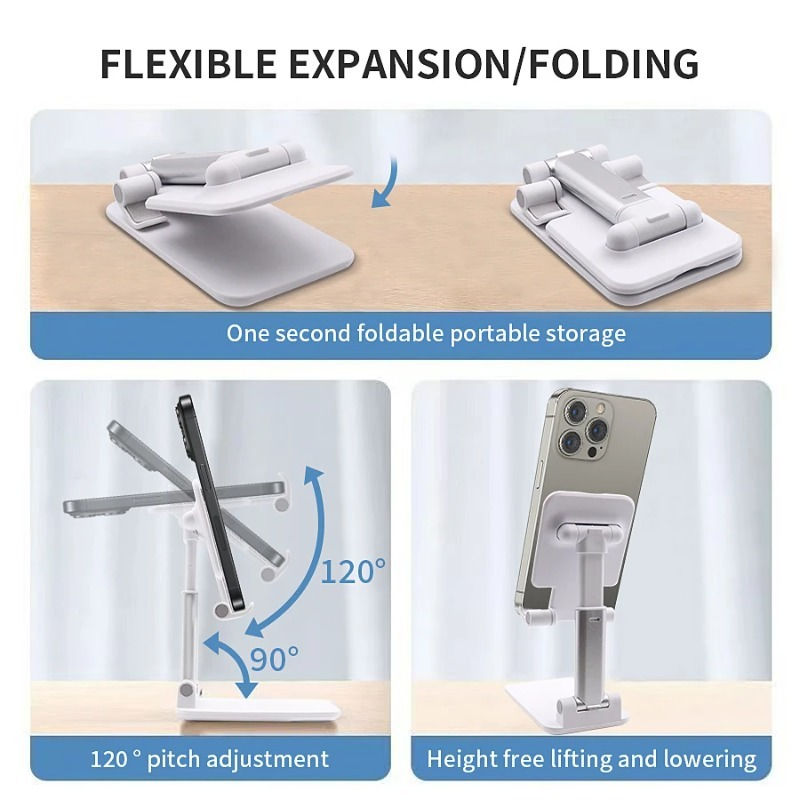 Thumbnail: Desktop Phone Holder Stand Tablet Lazy Mount Tablet Flexible Adjustable Live Laz