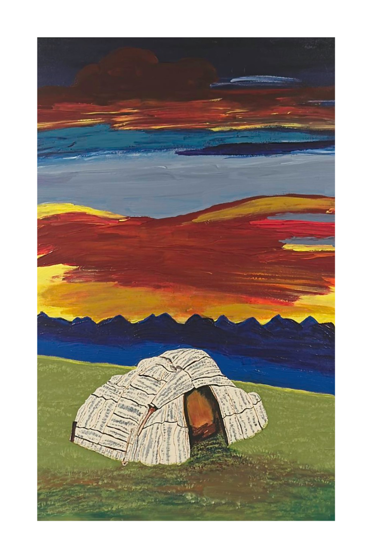 “Native Ancestors II” painting