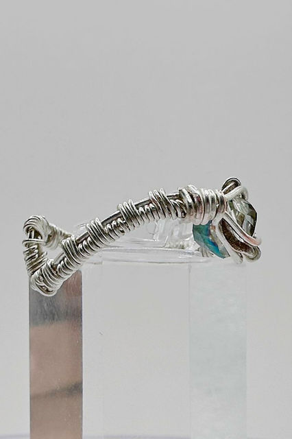 Woven Wire Ring side right