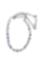 Amethyst Beaded Necklace front