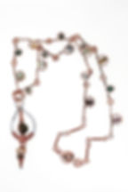 Amazonite Linked Necklace front