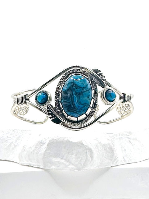 Sterling Silver Turquoise Cuff