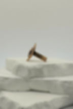 All Seeing Eye Ring Copper with .925 Sterling Silver