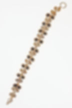 Egyptian Brass Hematite Bracelet