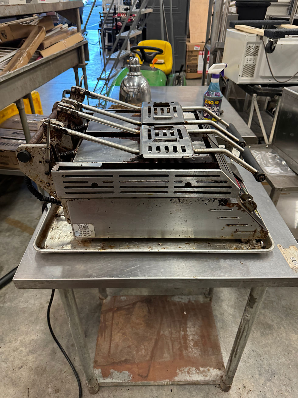 Thumbnail: 14" Star Pro Max Double Panini Press