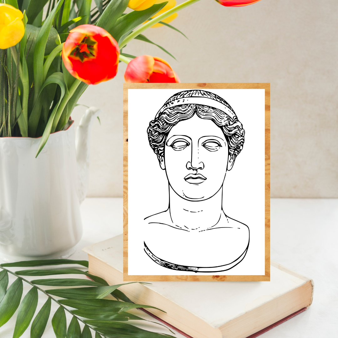 Постер у стилистиці "Антична Греція" №5