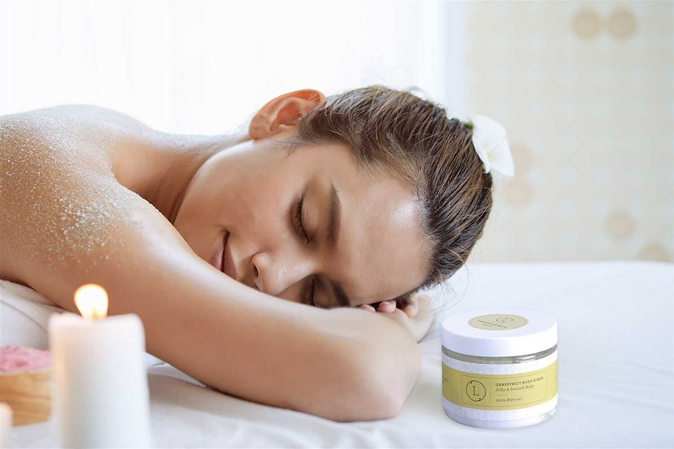 Miniatura: Esfoliante Corporal de Sal com Grapefruit – Hidratante e refrescante.