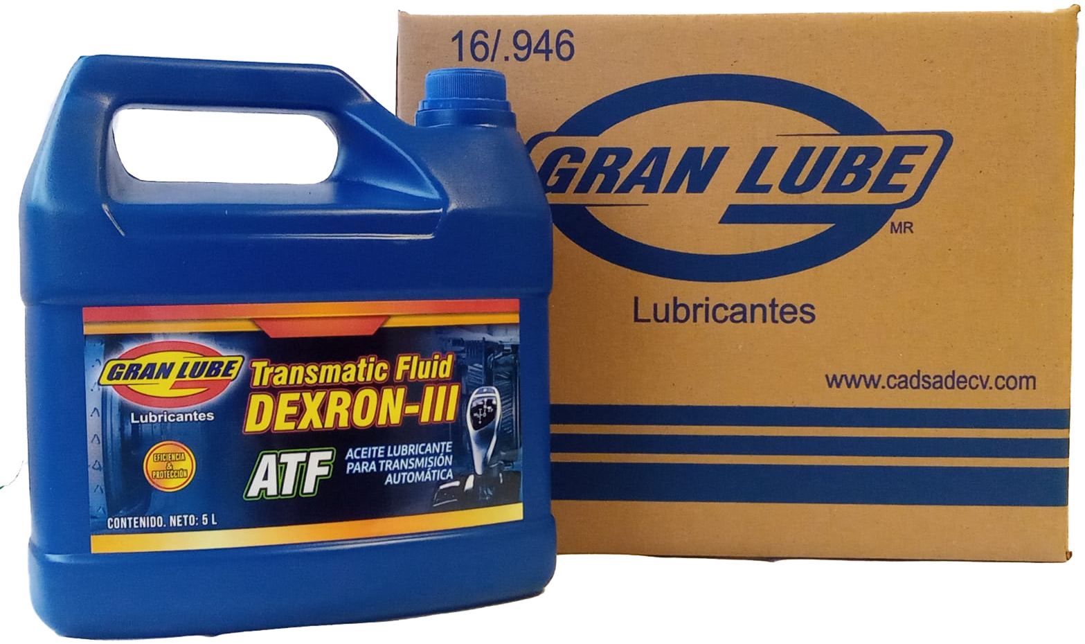 Aceite Transmatic Fluid ATF Dexron III caja de 4x5 lts