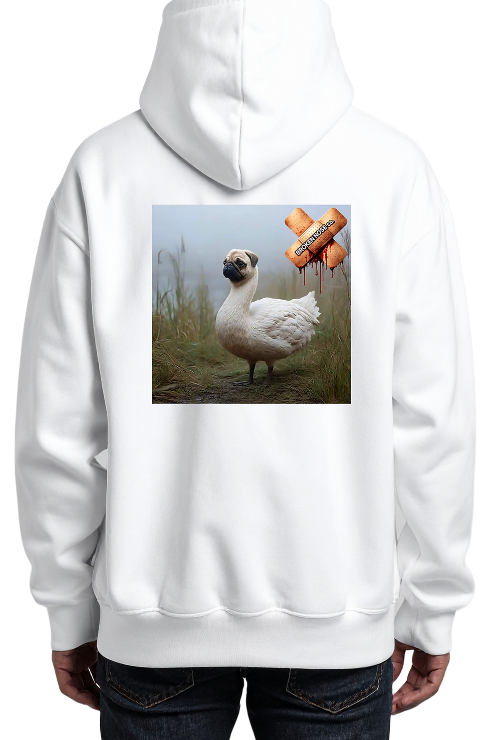 Miniature : Pug duck