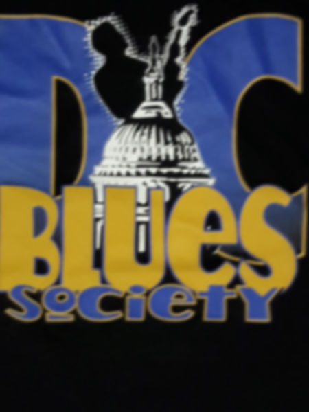Black DC Blues Society T Shirt