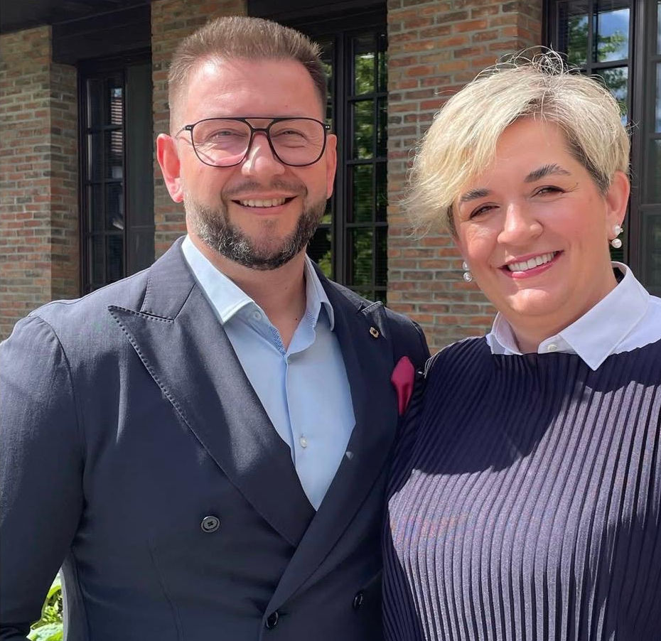 Paulina Żurowska-Wrzesińska i Mateusz Wrzesiński