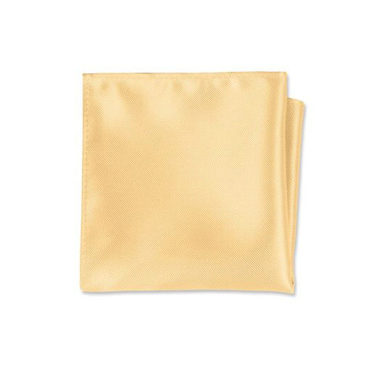Gold Solid Pocket Square