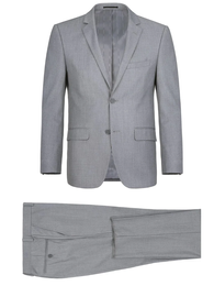 Men's Light Grey Suit Coat and Pant