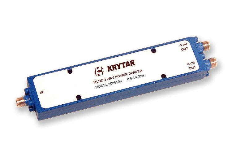 KRYTAR announces new compact, MLDD 2-way power divider covers 0.5 to 10 GHz