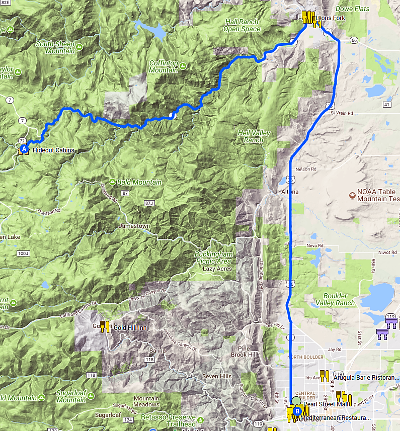 Yes, I made a map for our honeymoon