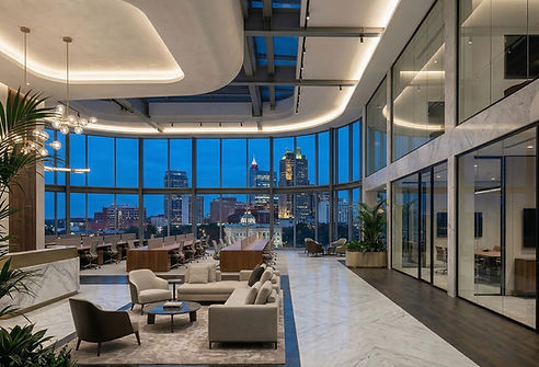 Commercial office building in downtown Raleigh, NC.