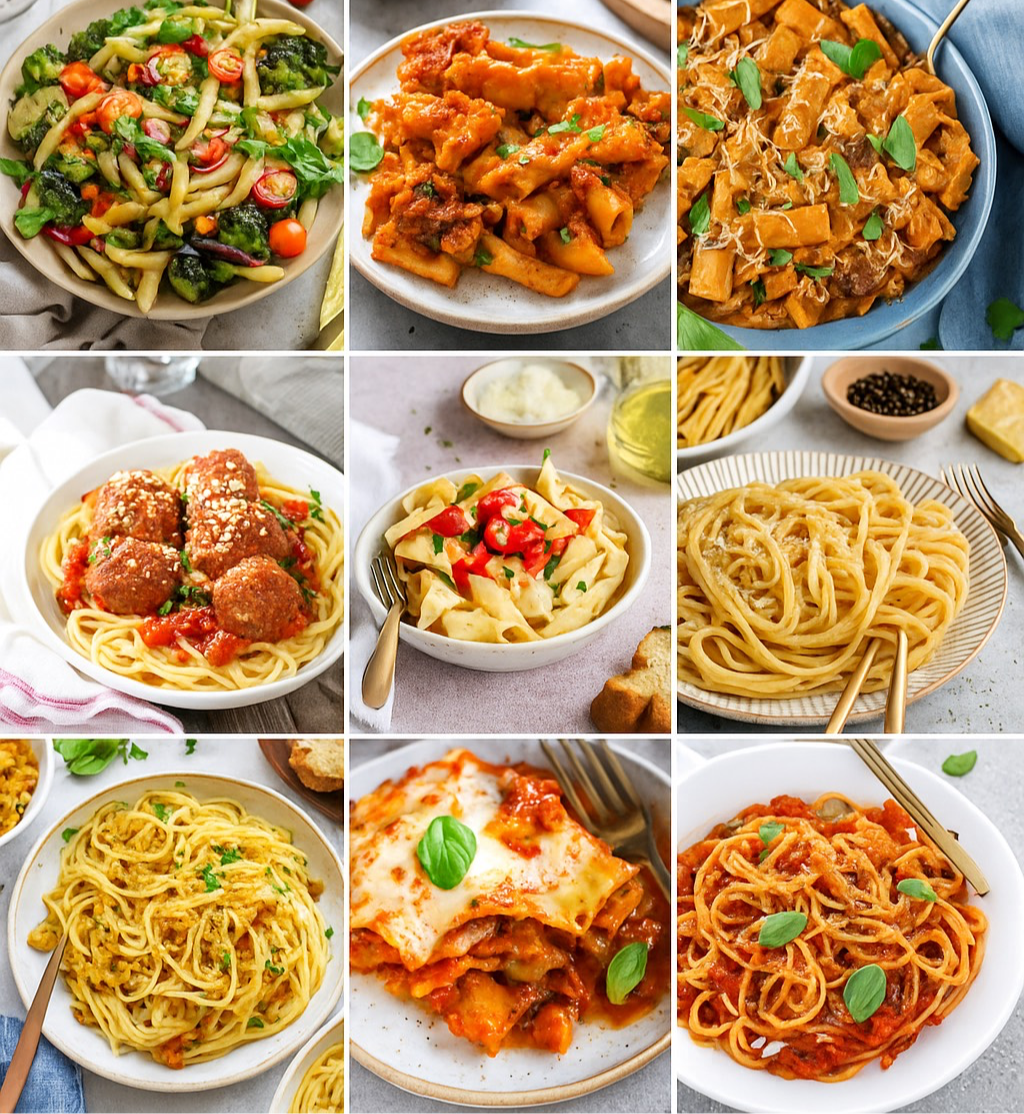 Arranged Food and Objects