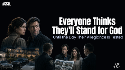 everyone thinks they'll stand for god until the day their allegiance is tested