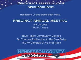 Join us for the Precinct Annual Meeting