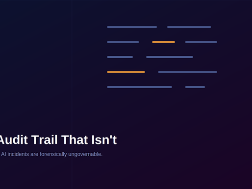 Why agentic AI incidents are forensically ungovernable | Agentic AI Security Series | TBDCyber