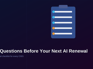 Agentic AI CISO Assessment | Agentic AI Security Series | TBDCyber