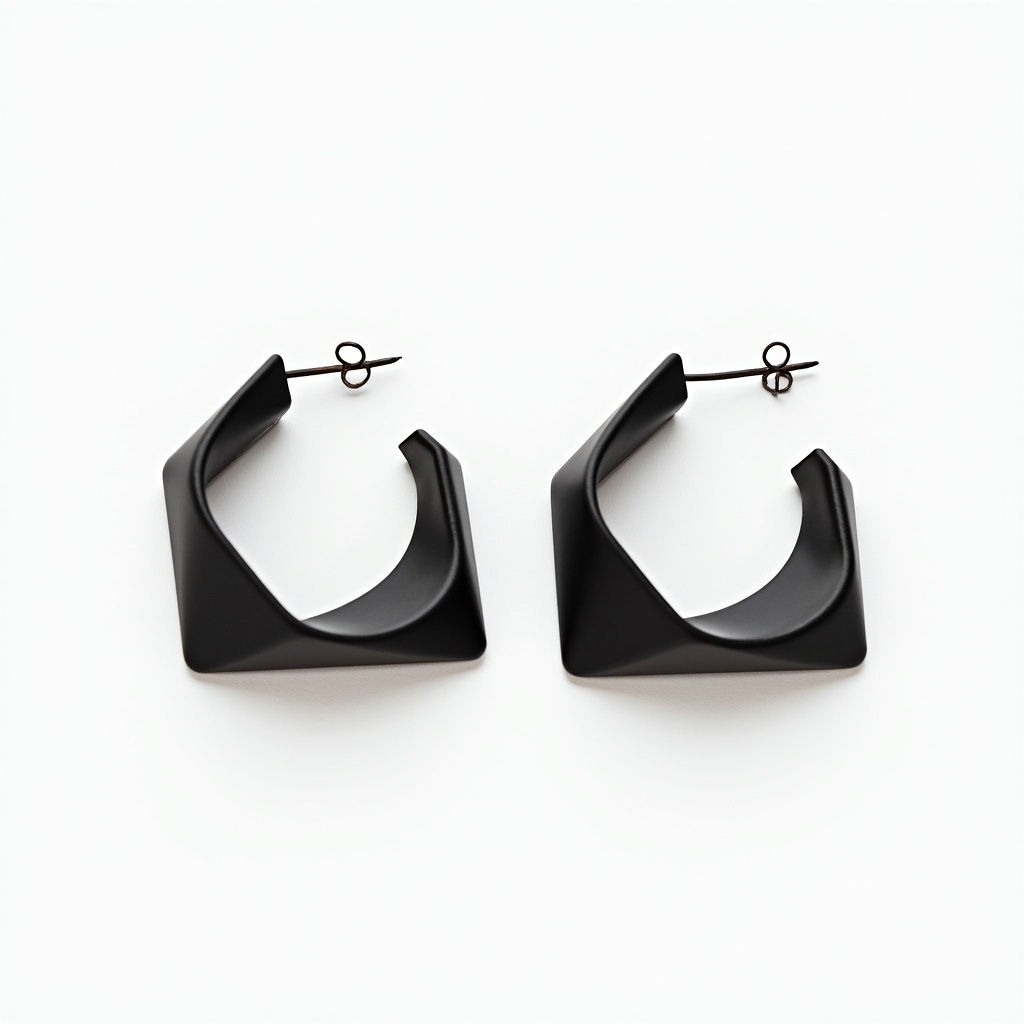Geometric Hoop Earrings