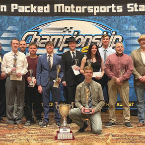 2021 Champions honored during Speedway Ent Banquet 