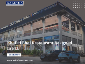 Khallel Bhai Restaurant Designed in PEB - Andhra Pradesh