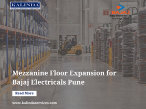 Mezzanine Floor Expansion for Bajaj Electricals Pune – High-Precision Structural Engineering