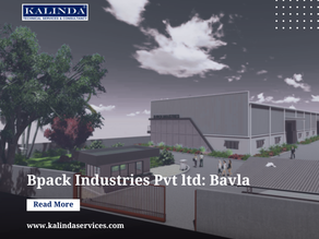 B-Pack Industries: Engineering a 97.5 m Crane-Integrated PEB Industrial Facility with Workforce Infrastructure.