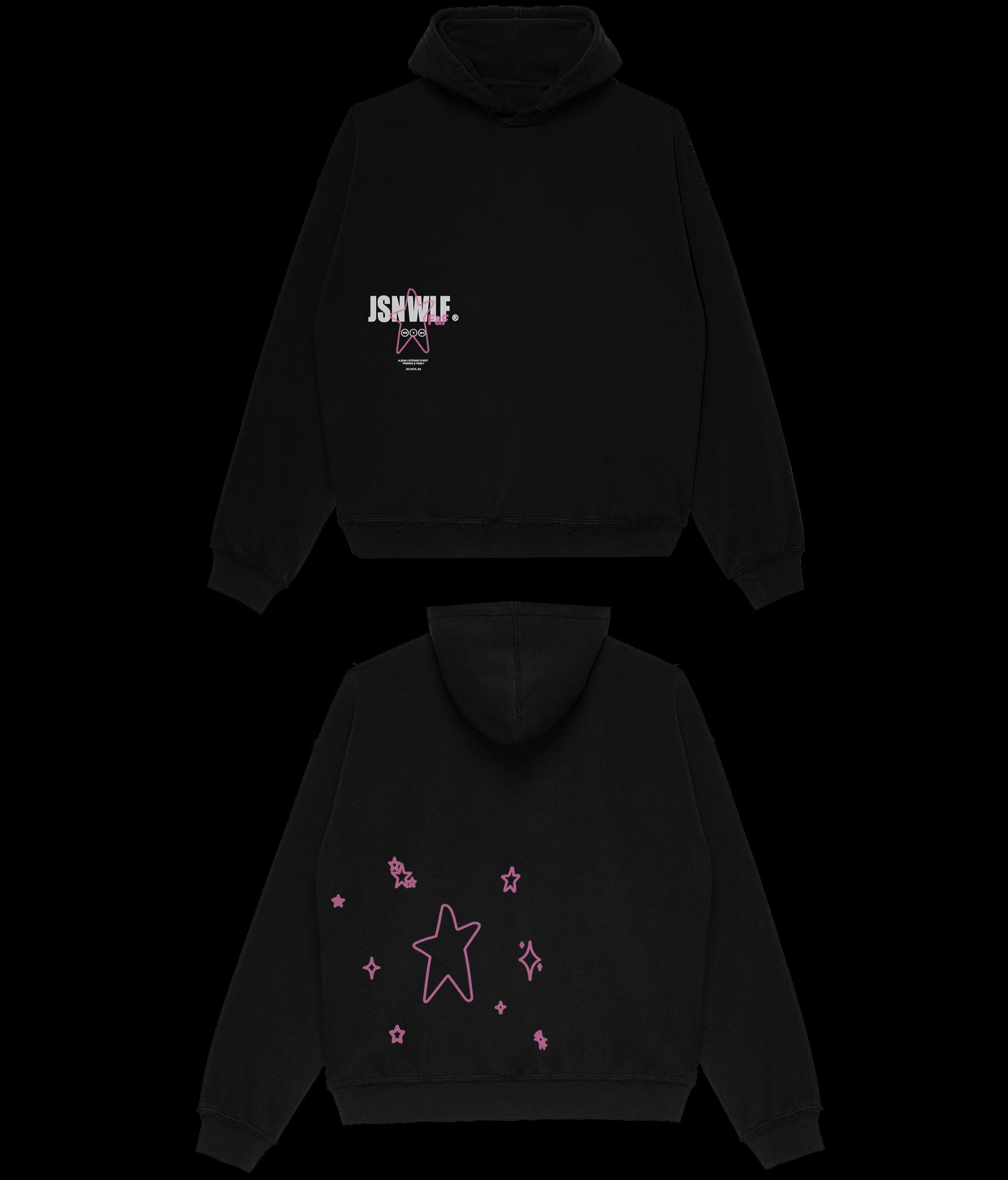 "Pink Star" Listening Party Hoodie
