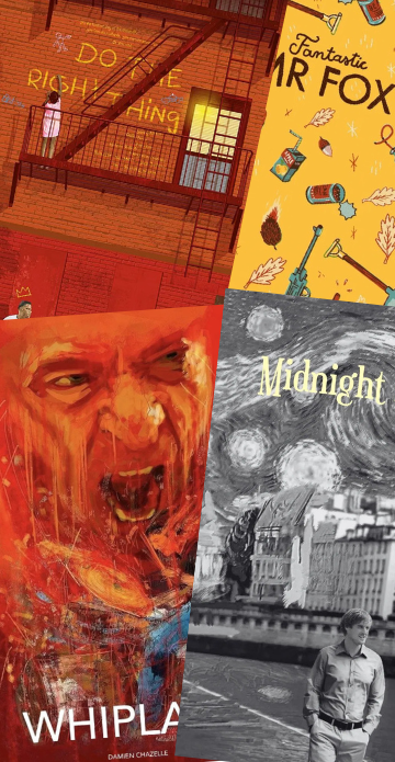 Film poster art background