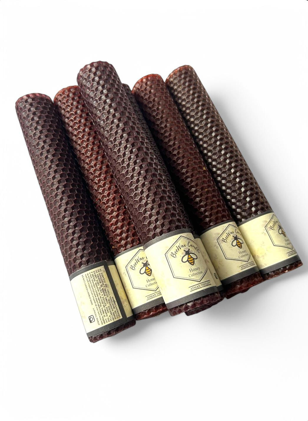 Folha Alveolada - Cera de Abelha Marsala