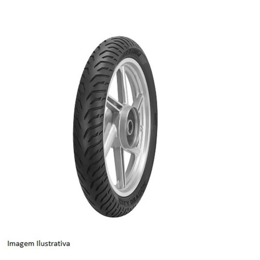 Pneu 90/90-18 city dragon s/ camara pirelli