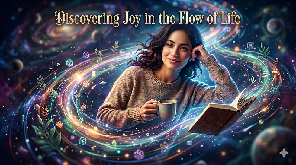 A serene journey of letting go, embracing life lightly, and finding calm within every moment.