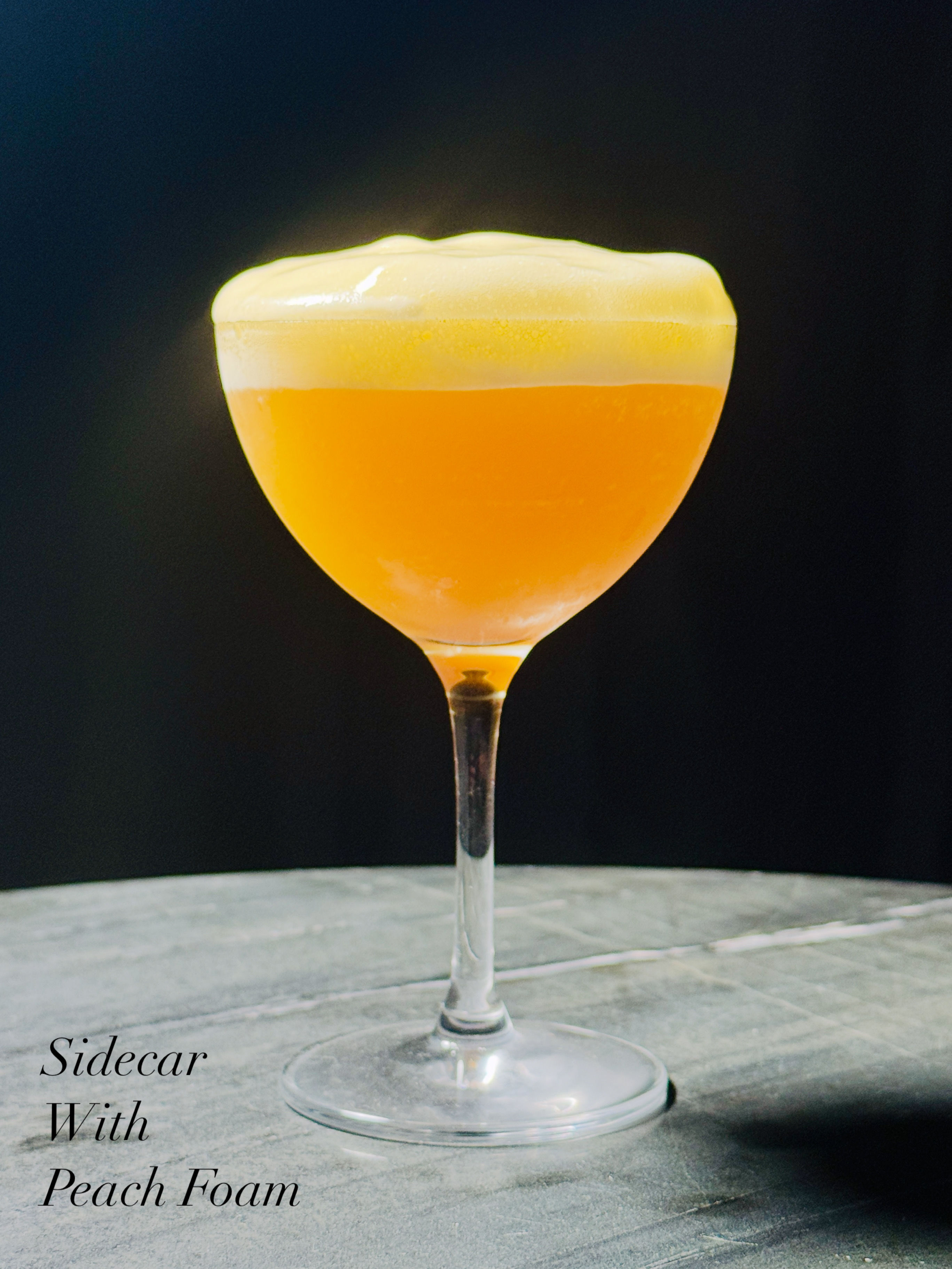 Sidecar with Peach Foam
